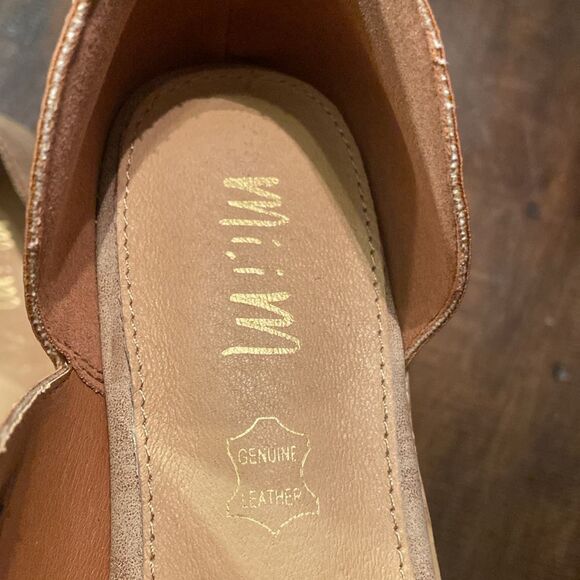 Women’s Mi.iM Woven pointed flats tan size 6 - Picture 6 of 8